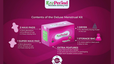 Benefits of reusable sanitary pads